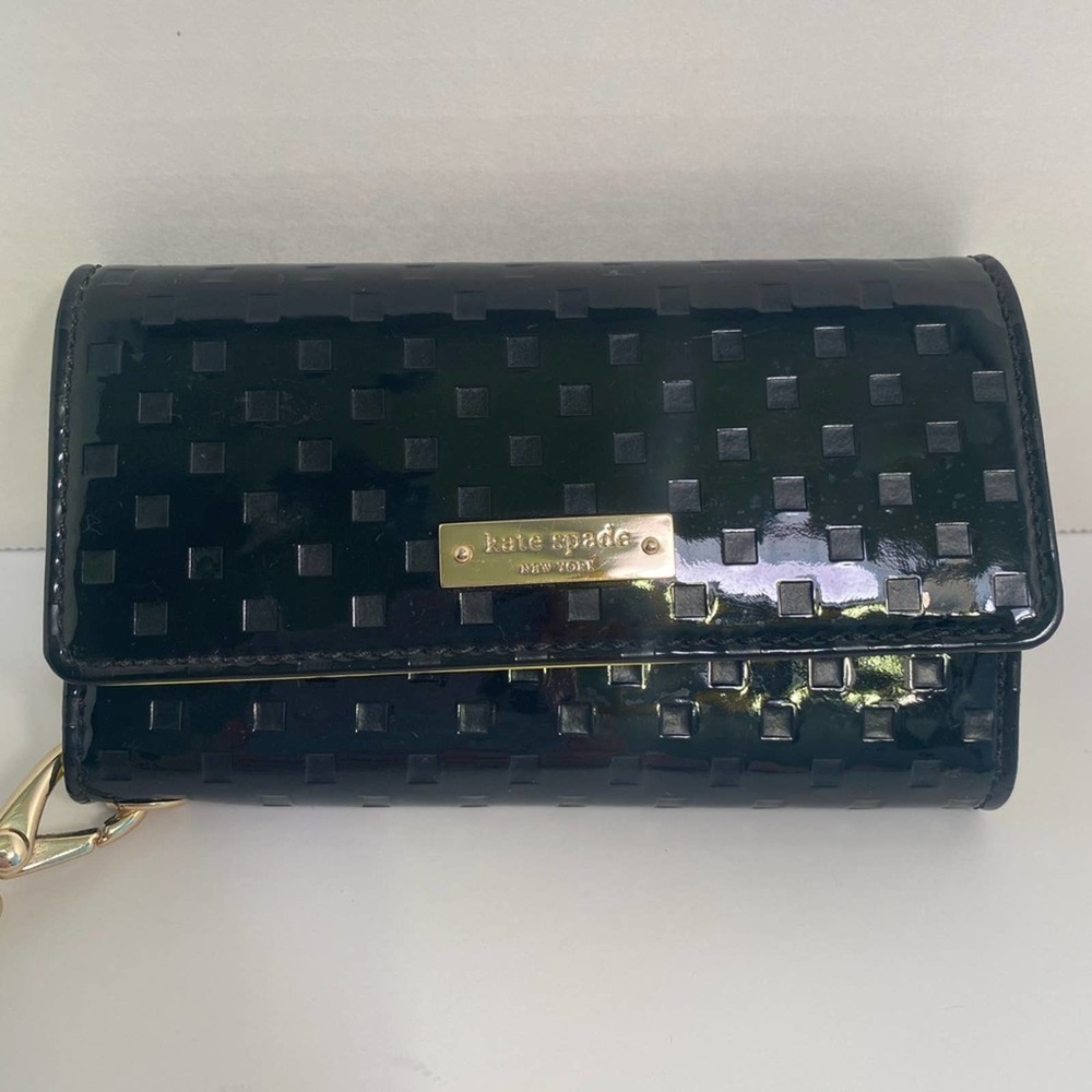 Kate Spade Black Phone/Wallet Wristlet